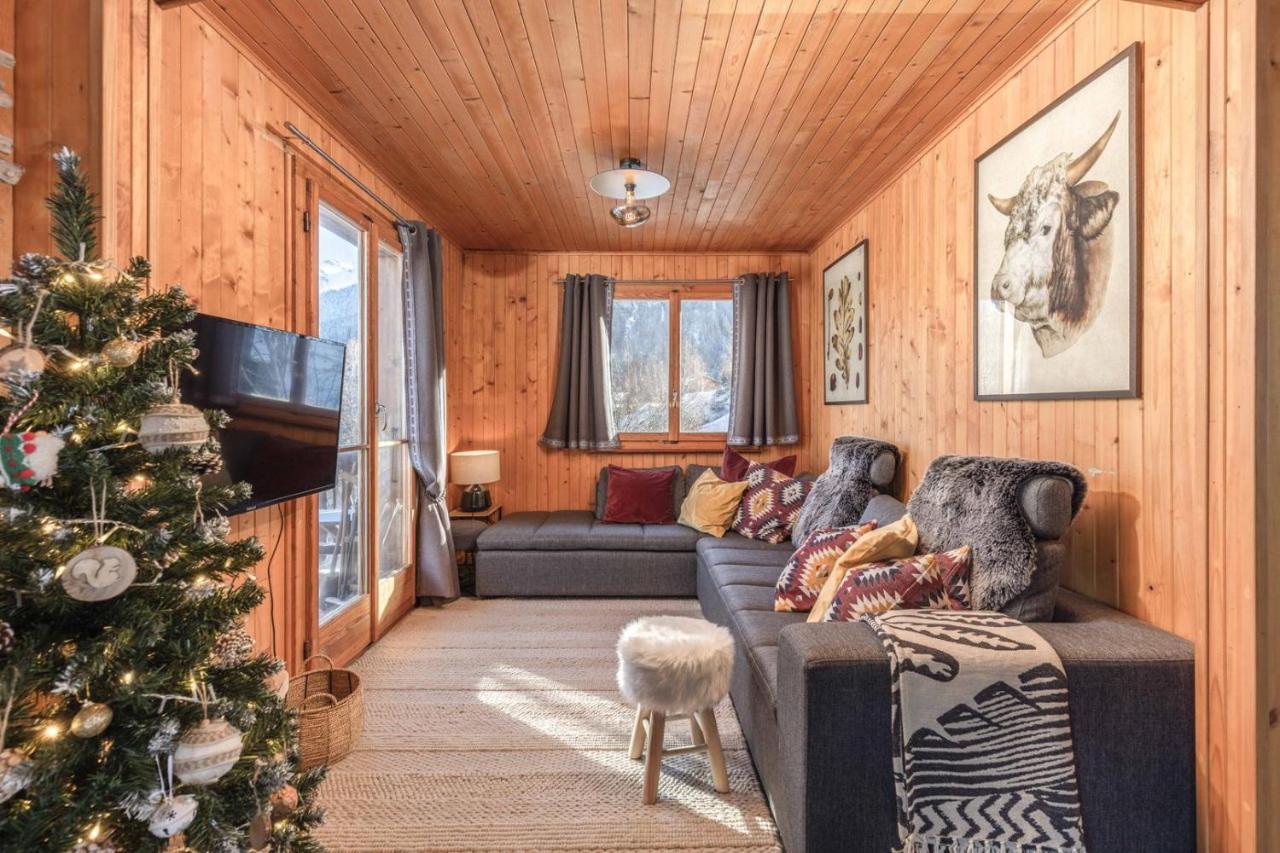Chalet Noisette Authentic Swiss Chalet Perfect For Families La Tzoumaz Exterior foto